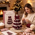 thumbnail image 7 of Crochet Christmas Tree Kit, DIY Beaded Christmas Tree Kit, Crochet Christmas Craft for Adults and Beginners, Handmade Woven Christmas Tree for Christmas Home Decor, 7 of 7