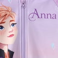 thumbnail image 3 of Disney Frozen Toddler Girls Bomber Jackets Anna Graphic Tie Dye Lightweight Sweatshirts Sizes 2-6, 3 of 7