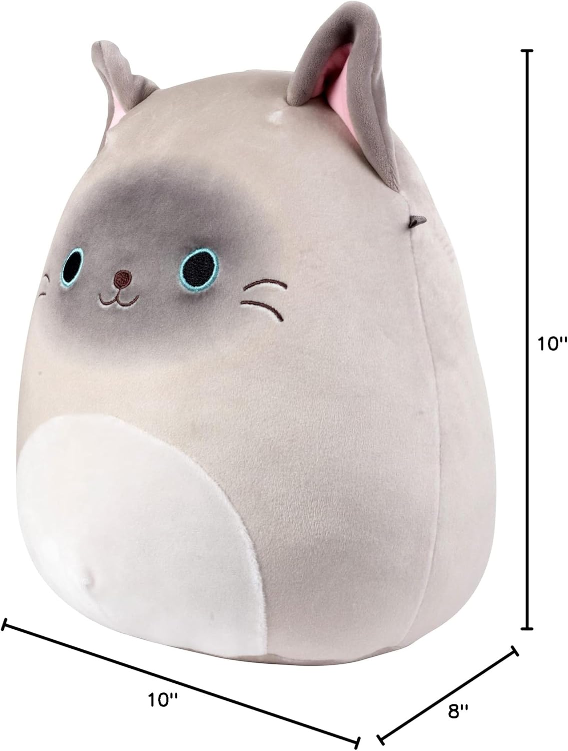 Squishmallows Felton The Siamese Cat 10-Inch Plush photo 4
