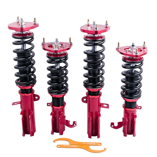Maxpeedingrods Adjustable Coilover Shock Damper Kit For Toyota Corolla 1990-2001