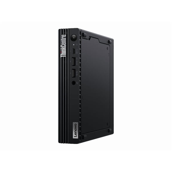 Lenovo ThinkCentre M70q Gen 5 12TDS02F00 Desktop Computer, Intel Core i7 14th Gen i7-14700T, vPro Technology, 16 GB, 512 GB SSD, Tiny, Raven Black