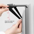 thumbnail image 4 of Display Shelf Plastic TV Set Top Box Assembly Frame Screen Bracket Folding Computer Storage Rack, 4 of 6