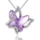 thumbnail image 1 of Collar de mariposa de cristal, accesorio colgante de moda simple para mujer, 1 of 6