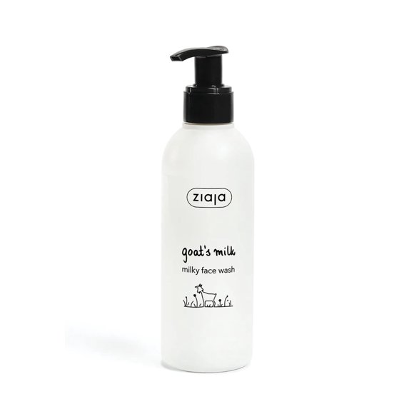 Limpiador sin enjuague con leche de cabra Ziaja Face Wash, leche de cabra, 200 ml