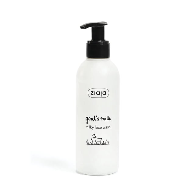 Limpiador sin enjuague con leche de cabra Ziaja Face Wash, leche de cabra, 200 ml
