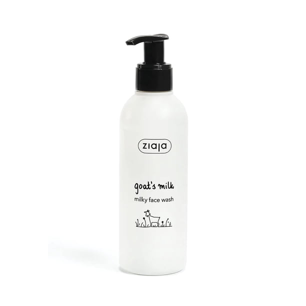 Limpiador sin enjuague con leche de cabra Ziaja Face Wash, leche de cabra, 200 ml