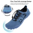 thumbnail image 2 of WOTTE Water Shoes for Men Barefoot Quick-Dry Aqua Sock Outdoor Athletic Sport Shoes for Swim Diving Surf Pool Aqua Sports Beach Walking Wide Toe Shoes Size 11, Blue, 2 of 6
