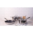 thumbnail image 2 of Cazo 18 cm Acero Inox SteelBlue Bergner con Tapa Apto Inducción, 2 of 8