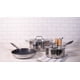 thumbnail image 2 of Cazo 18 cm Acero Inox SteelBlue Bergner con Tapa Apto Inducción, 2 of 8