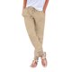 thumbnail image 1 of Pantalones para nieve mujer Gibobby con bolsillo cintura elástica algodón lavado multicolor Caqui XL, 1 of 5