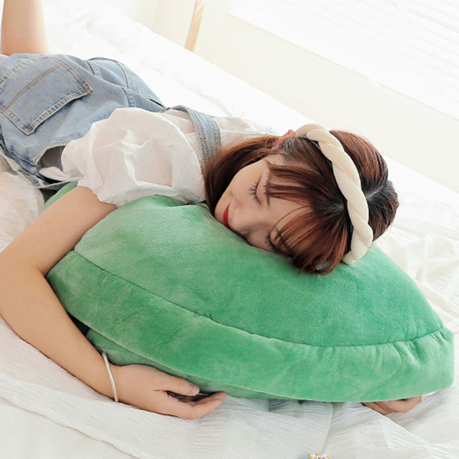 80cm Wearable Turtle Tortoise Stuffed Animal Turtle Dress Up For Adult Toddler Pillowcase Boy Pillowcase with Zipper Closure Pillowcases Satin 1 Silk Pillowcase for Hair And in The Dark Pillowcase