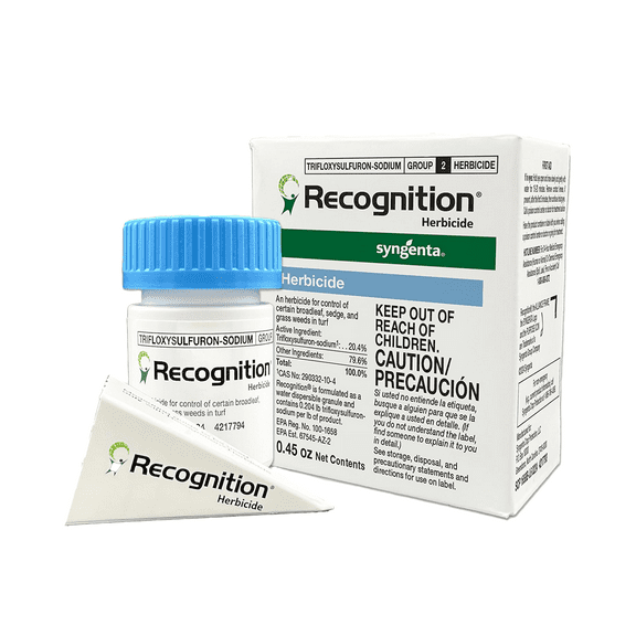 Recognition Herbicide - Post-Emeergent Control of over 40 Weeds - 0.45 oz Bottle by Syngenta
