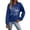 B Blue, variant on Sweatshirt for Women Graphic Crewneck Sweatshirt Fall Soft Cotton Blend Trendy Cross Printed Pullover Hoodie Crewneck Sweatshirt Beige L