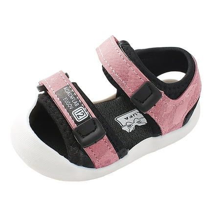 

NIUREDLTD Summer Light Baby Shoes Boys Girls Beach Shoes Soft Bottom Sandale Running Walking Size 16