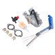 thumbnail image 4 of Juego de repuesto de carburador, accesorios de aluminio para cortacésped, junta de filtro de combustible, válvula de combustible para cortacésped 15004 0953, 4 of 10