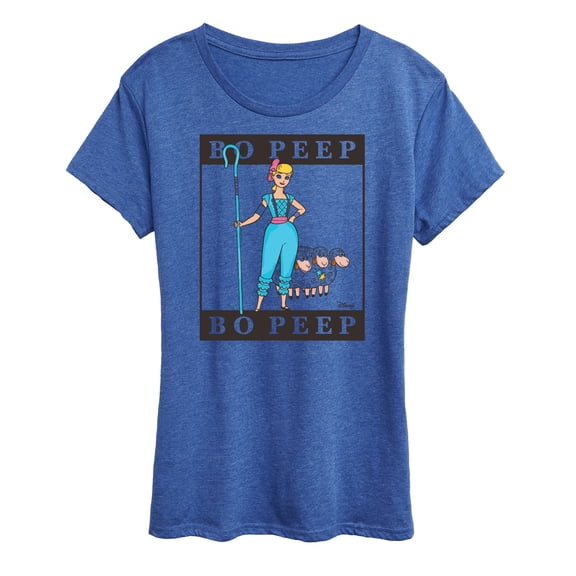 Toy Story 4 - Type Block Bo Peep - Women's Short Sleeve Graphic T-Shirt