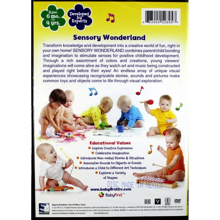 海外限定スパイク販売 BabyFirst: Art & Music: Sensory Wonderland (DVD) - Walmart.com その他