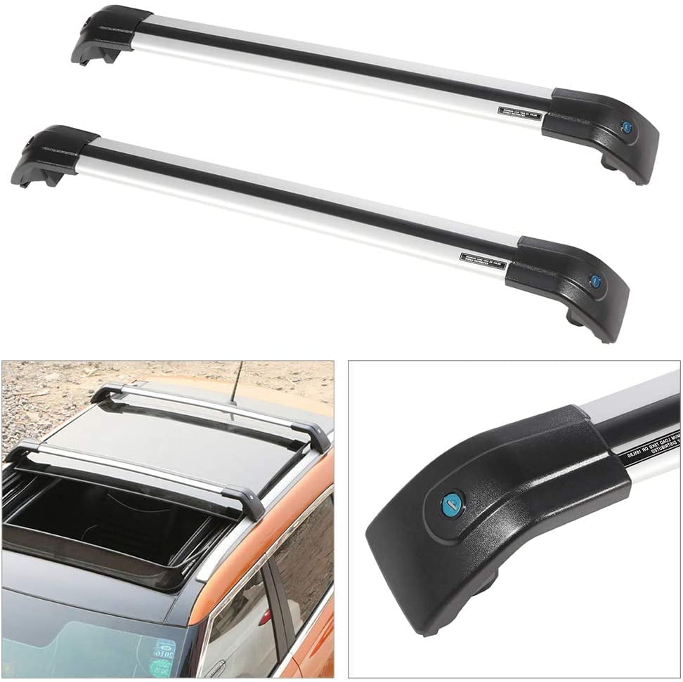 Roof Rack Crossbars Fit For 2013-2017 For Hyundai Santa Fe Rooftop Carries Luggage Carrier - Max Roof Rack For 2017 Hyundai Santa Fe