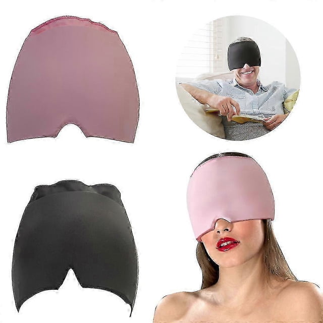 26-27 Headache and Migraine Relief Cap, Headache Ice Mask ,Sleep Mask Relief Ice Hat