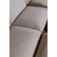 thumbnail image 4 of Moe's Home Collection Zeppelin Corner Chair Speckled Pumice Fabric Corner Chairs, 4 of 5