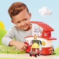 thumbnail image 5 of Let’s Go Cozy Coupe™ Fire Station Playset with Fire Truck Mini Push and Play Vehicle for Tabletop or Floor Push Play Car Fun for Toddlers, Boys, Girls 3+ Years, 5 of 7
