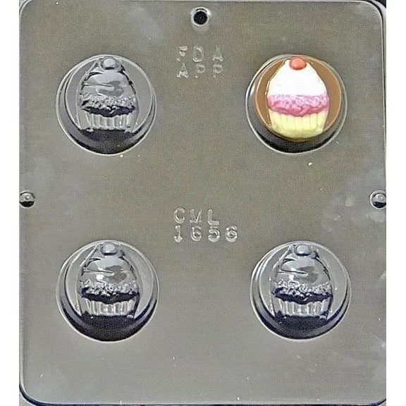 1656 Cupcake Oreo Cookie Chocolate Candy Mold