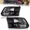 Black Housing, variant on MOSTPLUS Pair Chrome Headlights Assy for 2011-2018 Dodge RAM 1500 2500 3500 4500 5500