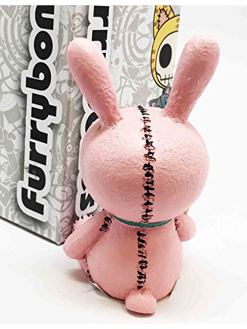 Furrybones Exclusive Voodoo Pink Bunny Rabbit Skeleton Monster