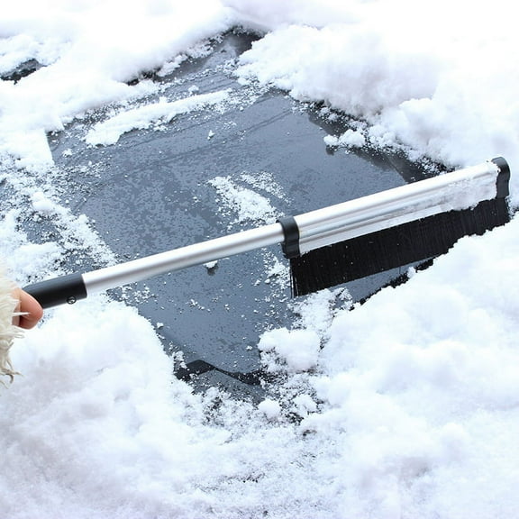 Aluminum Alloy Telescopic Snow Ice Shovel Car Removing Ice and Snow In Winter Snow Shovel Car Helper
