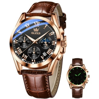 Armitron Reloj de pulsera de dos tonos con función de fecha para hombre, 20/5414