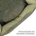 thumbnail image 5 of SUSSEXHOME Pets 19.3 x 14.2 x 7 Inches Outdoor Dog Bed for Small Dogs - Durable Waterproof Sofa Dog Bed with Sides - (SAGE), 5 of 6