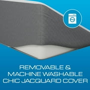 10 inch Foam Wedge Pillow for Sleeping ,Triangle Bed Wedge Pillow for Headboard ,Soft Memory Foam & Washable Cover