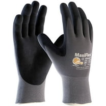 Maxiflex 34-874 Ultimate Nitrile Grip Work Gloves, X-Small, 3 Pair