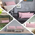 thumbnail image 6 of Pink Flamingo Body Pillow Covers 20"x60", Summer Animals Soft Brushed Microfiber Breathable Throw Pillow Covers, Pillowcase with Zipper for Couch Sofa Bedroom Living Room, 6 of 9