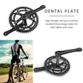 thumbnail image 3 of Yuarrent Juego de platos y bielas para bicicleta, juego de bielas de bicicleta hueco resistente, accesorio de reparación de bicicleta Ciclismo, 3 of 6