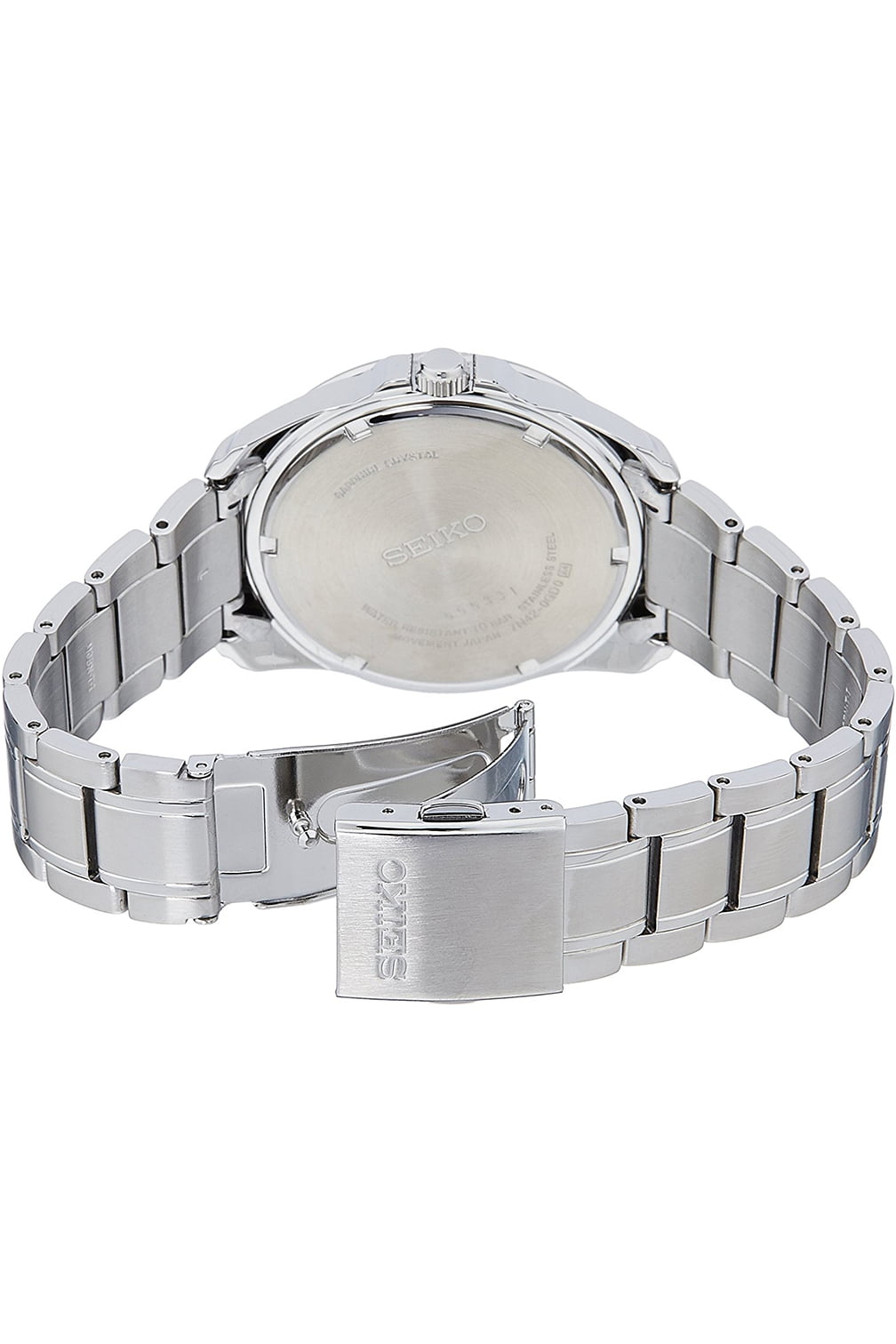 SGEH45P1,Men's Quartz,Stainless Steel Case & Bracelet,Sapphire  Crystal,Date,100m WR,SGEH45 