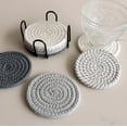 thumbnail image 4 of 8pcs Woven For Drinks Absorbent Set With, 4 of 5