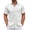 Green Stripe-white, variant on COOFANDY Mens Short Sleeve Casual Button Down Shirts Summer Untucked Dress Shirts with Pocket