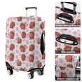 thumbnail image 5 of White Cow Strawberry Pattern Luggage Cover Fashion Suitcase Cover Baggage Covers Fit 25-28 Inch Luggage (Go Travel), 5 of 5