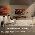thumbnail image 2 of ULTIMEA Poseidon D80 Boom 7.1ch Sound bar with Dolby Atmos, Surround sound system for TV, 500W, 2 of 9