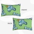 thumbnail image 4 of Balery Motorcycle Riding Dinosaur Pillow Covers,Bed Pilowcases,Reversible Plush Throw Pillow Covers End Pillow Encasement,Pillow Case -, 4 of 9