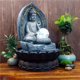 thumbnail image 4 of Estatua decorativa de Buda, fuente de agua, decoración relajante para yoga en casa. Gris, 4 of 6