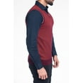 thumbnail image 2 of MEN'S SWEATER RED MAROON, 2 of 4