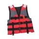 thumbnail image 3 of Chaleco ,Chaleco con silbato para niños,Chaleco de natación Chaleco flotador de agua Flotabilidad,Traje de supervivencia para chaquetas y kayak para deportes Rojo, 3 of 8