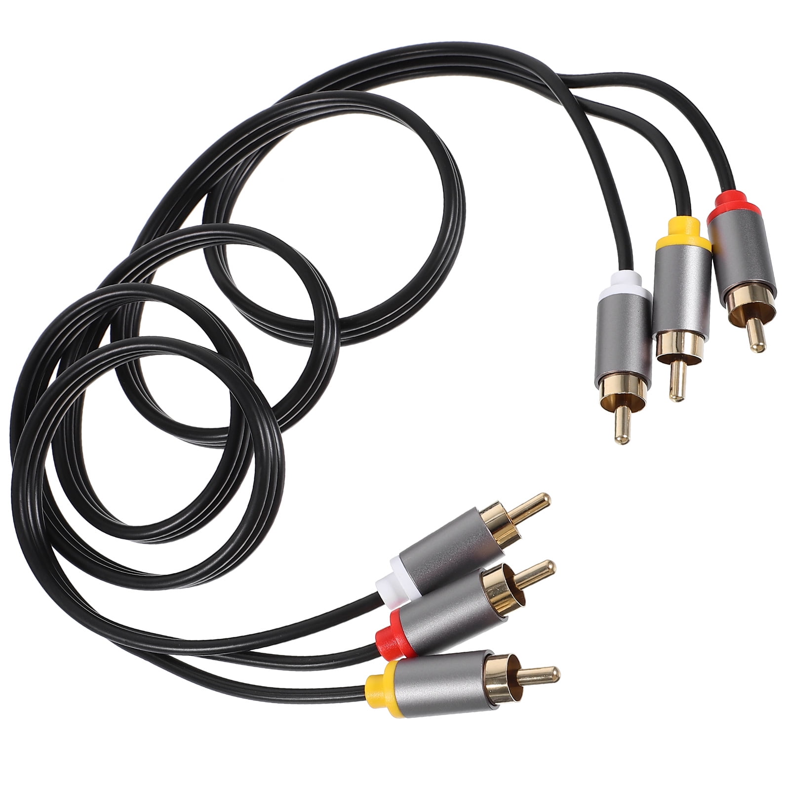WHAMVOX 3RCA to 3RCA Audio Video Cable for DVD Player, Speaker Amplifier, Home Theater, AV Connection Cable