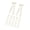Champagne, variant on Yihuala 12Pcs Adhesive Bowknot Candlestick Decor for Wedding Bridal Shower Table Centerpieces Craft Packaging Supplies