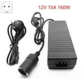 thumbnail image 2 of 12V 15A 160W Car Power Converter 220V to 12V Car Power Adapter Converter Car Home Cigarette- Lighte, 2 of 5