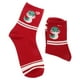 thumbnail image 2 of 1 par de calcetines de algodón con diseño de serpiente para mujer, divertidos, a media pantorrilla, cómodos y elásticos, a la moda, 2 of 8