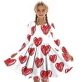 thumbnail image 2 of Tauxra Robe à Manches Longues pour Femmes, Robe Patineuse Extensible Évasée, Robe de Soirée Formelle à Col Rond et Tournoyante pour Femmes, Robe Basique Décontractée Unie à Manches Longues, 2 of 6