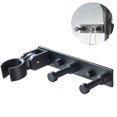 thumbnail image 1 of nipocaio Handheld Shower Bracket, Brass Shower Bracket, Wall-mounted（1pcs,black), 1 of 5